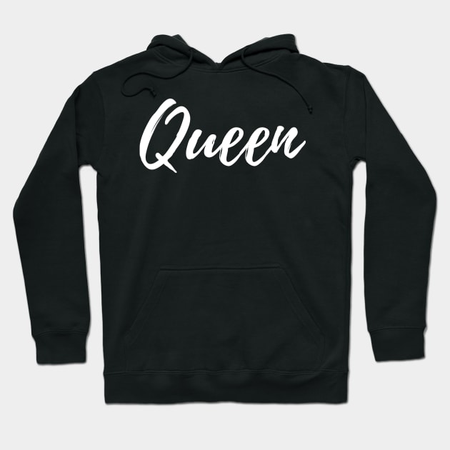 Queen Womens merch Hoodie by TheBossBabe